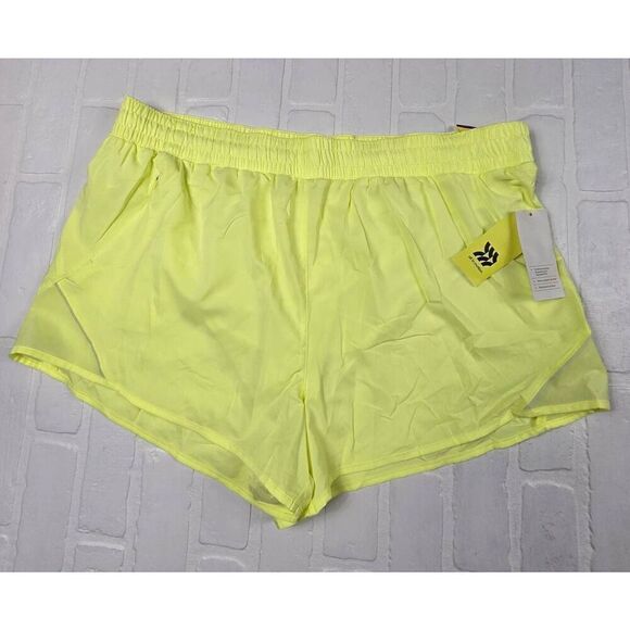 All In Motion Mid Rise Run Shorts XXL - Picture 1 of 3